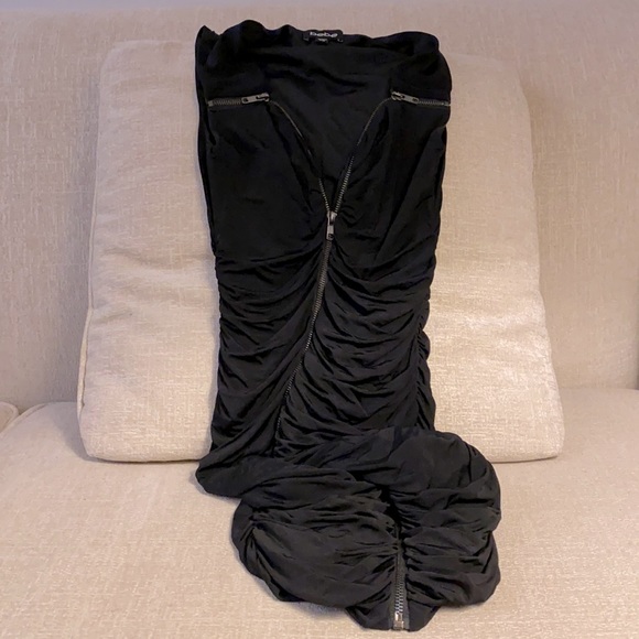 Absolutely gorgeous Bebe brand slinky zipper dress - Picture 1 of 7
